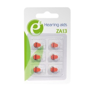 Gembird Bateria ZA13 do aparatu słuchowego, 6 sztuk