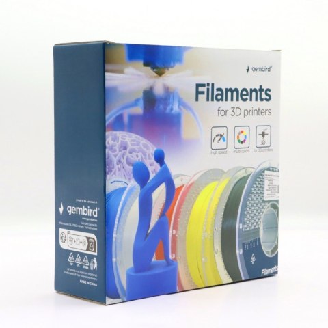 Gembird Filament PETG High Speed, 1,75 mm, 1 kg, czerwony