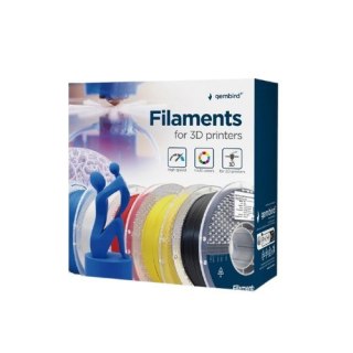 Gembird Filament PLA ekstra elastyczny, 1,75 mm, 1 kg, pomarańczowy