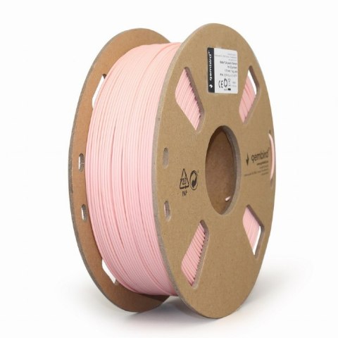 Gembird Filament PLA matowy, 1,75 mm, 1 kg, różowy