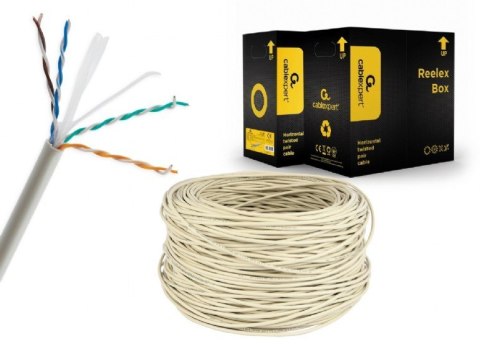 Gembird Kabel CAT6 UTP LAN (premium CCA), drut, Eca, 305 m