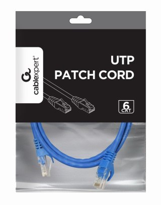 Gembird Patchcord kat.6 UTP 1.5m kolor niebieski