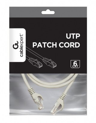 Gembird Patchcord kat.6 UTP 1.5m kolor szary