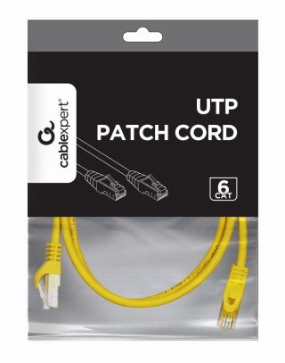 Gembird Patchcord kat.6 UTP 1.5m kolor żółty