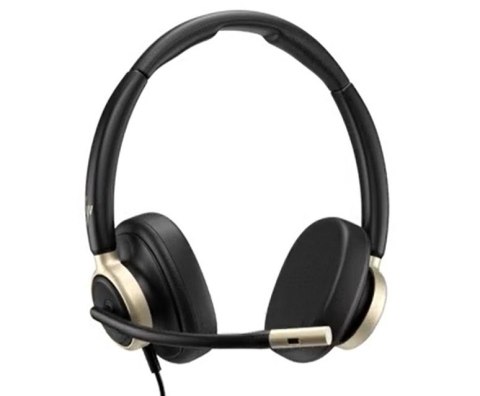 POLY Słuchawki Mission 825 Stereo Leatherette C01FCAA#AC3