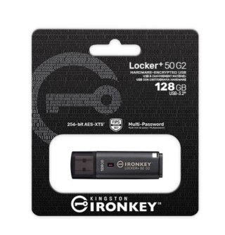 Kingston Pendrive 128GB IronKey Locker+50 G2 AES-256 FIPS 197