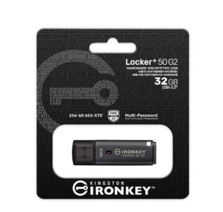 Kingston Pendrive 32GB IronKey Locker+50 G2 AES-256 FIPS 197