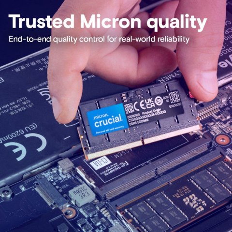 Crucial Pamięć DDR5 SODIMM 16GB/5600 CL46 (16Gbit)