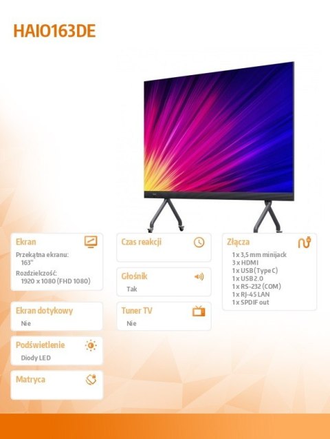 Hisense Monitor All-in-One HAIO163DE 163 cale LED