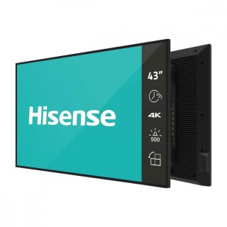 Hisense Monitor LFD 43DM66D 43 cale 4K UHD IPS Digital Signage Display 24/7