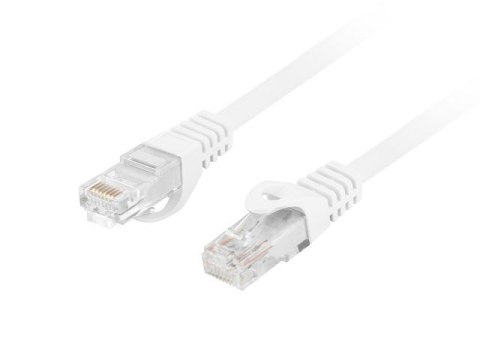 Lanberg Patchcord kat.6 UTP LSZH CU Fluke Passed 2M biały