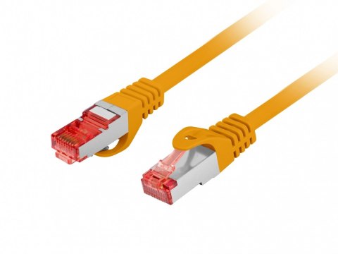 Lanberg Patchcord kat.6 s/ftp lszh cu 10m pomarańczowy fluke passed