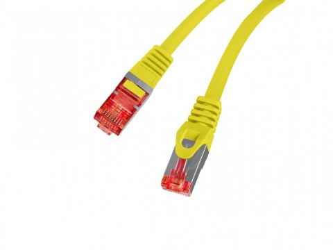 Lanberg Patchcord kat.6 s/ftp lszh cu 10m żółty fluke passed