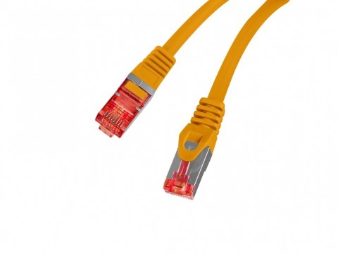 Lanberg Patchcord kat.6 s/ftp lszh cu 15m pomarańczowy fluke passed