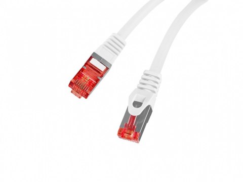Lanberg Patchcord kat.6 s/ftp lszh cu 20m biały fluke passed