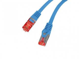 Lanberg Patchcord kat.6 s/ftp lszh cu 3m niebieski fluke passed
