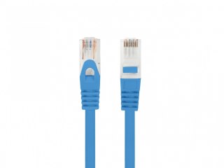 Lanberg Patchcord kat.6 utp lszh cu 0.25m niebieski fluke passed