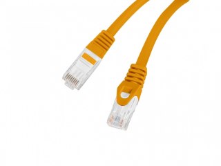 Lanberg Patchcord kat.6 utp lszh cu 0.25m pomarańczowy fluke passed
