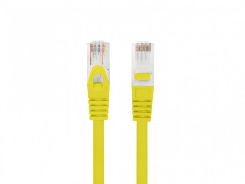 Lanberg Patchcord kat.6 utp lszh cu 0.5m żółty fluke passed