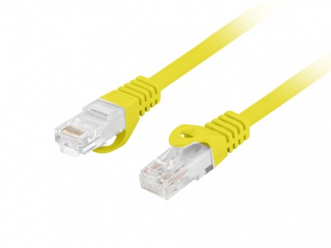 Lanberg Patchcord kat.6 utp lszh cu 1.5m żółty fluke passed