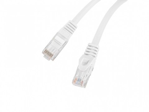 Lanberg Patchcord kat.6 utp lszh cu 15m biały fluke passed