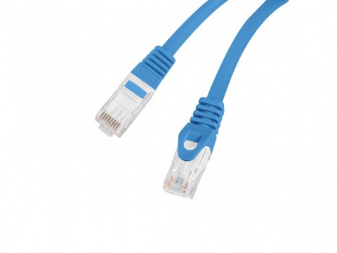 Lanberg Patchcord kat.6 utp lszh cu 1m niebieski fluke passed