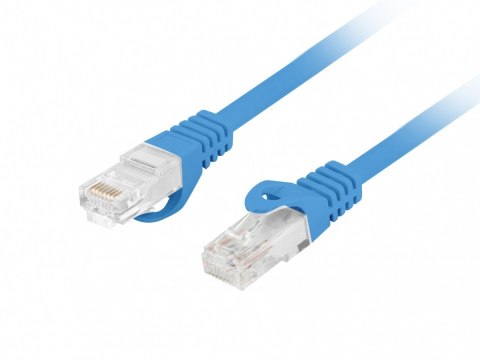 Lanberg Patchcord kat.6 utp lszh cu 1m niebieski fluke passed