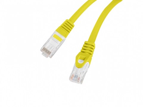Lanberg Patchcord kat.6 utp lszh cu 1m żółty fluke passed