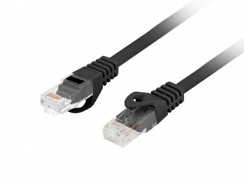 Lanberg Patchcord kat.6 utp lszh cu 20m czarny fluke passed
