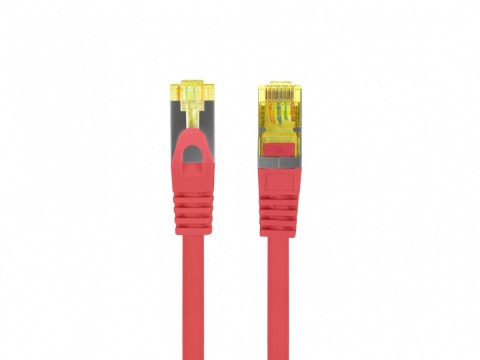 Lanberg Patchcord kat.6a s/ftp lszh cu 10m czerwony fluke passed
