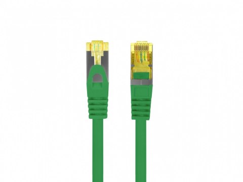 Lanberg Patchcord kat.6a s/ftp lszh cu 10m zielony fluke passed