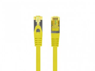 Lanberg Patchcord kat.6a s/ftp lszh cu 15m żółty fluke passed