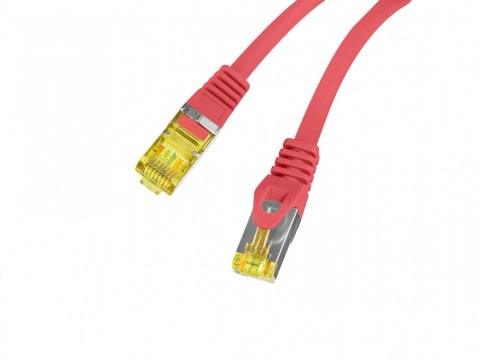 Lanberg Patchcord kat.6a s/ftp lszh cu 20m czerwony fluke passed