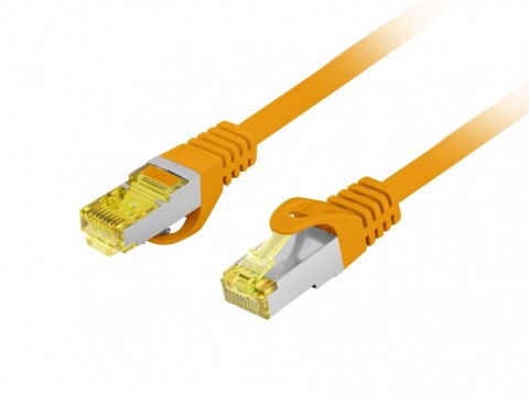 Lanberg Patchcord kat.6a s/ftp lszh cu 2m pomarańczowy fluke passed