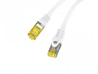 Lanberg Patchcord kat.6a s/ftp lszh cu 5m biały fluke passed