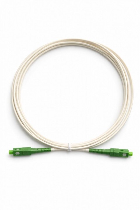 TB Patchcord światłowodowy SC-SC APC 1m biały