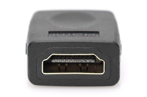Digitus Adapter HDMI HighSpeed z Ethernetem 4K 60Hz UHD Typ HDMI A/HDMI A Ż/Ż czarny