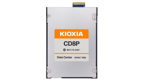 Kioxia Dysk SSD CD8P-V 6400GB E3.S NVMe Gen.5 1x4 DWPD 3 3D TLC BiCS Flash Data Center NVMe non-SED SIE PLP