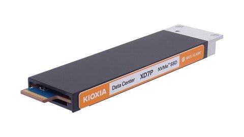 Kioxia Dysk SSD XD7P 1920GB E1.S NVMe Gen.4 1x4 DWPD 1 3D TLC BiCS Flash Data Center NVMe SED PLP