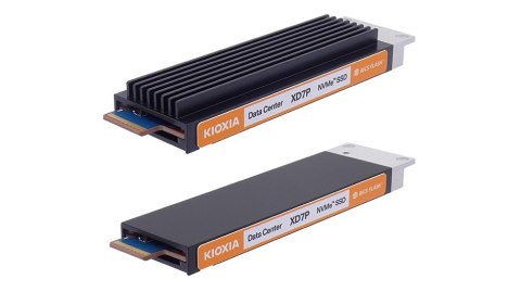 Kioxia Dysk SSD XD7P 7680GB E1.S NVMe Gen.4 1x4 DWPD 1 3D TLC BiCS Flash Data Center NVMe SED PLP