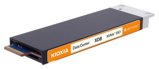 Kioxia Dysk SSD XD8 3840GB E1.S NVMe Gen.5 1x4 DWPD 1 3D TLC BiCS Flash Data Center NVMe SED PLP