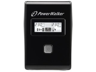 PowerWalker UPS LINE-INTERACTIVE 650VA 2X SCHUKO OUT, RJ11 IN/ OUT, USB, LCD