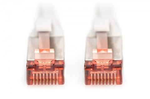 Digitus Patch cord S/FTP kat.6LS0H 15m szary