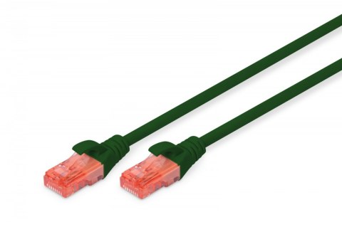 Digitus Patch cord U/UTP kat.6 PVC 2m zielony