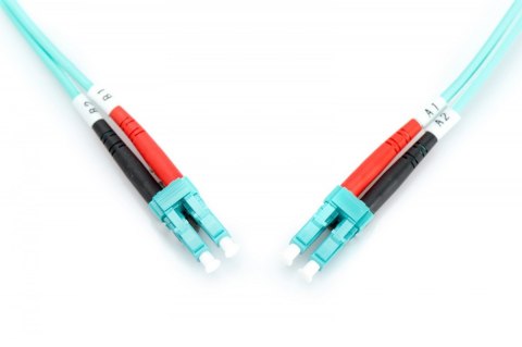 Digitus Patch cord światłowodowy FO LC-LC MM 50/125 OM3 duplex LSOH 10m
