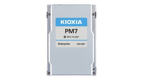 Kioxia Dysk SSD PM-7R 30720GB 2.5 cala SAS 24Gbit/s DWDP 1 3D TLC BiCS Flash Enterprise SSD SED PLP