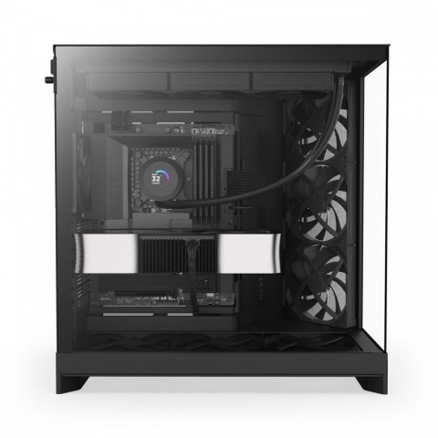 NZXT Obudowa H9 Flow Midi Tower z oknem czarna