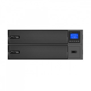 PowerWalker Zasilacz awaryjny UPS ON-LINE rack VFI 10000 LICR IOT 3/1 PF1 10000VA Terminal RJ-45 USB-B RS-232 3/1 4U