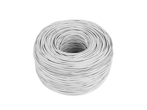 Lanberg Kabel LAN UTP kat.5e 305m drut CU LSZH CPR+FLUKE PASSED szary