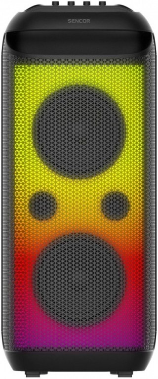 Sencor Głośnik imprezowy Partycon BOOST Moc 250W, IPX4, TWS, LED, MIC